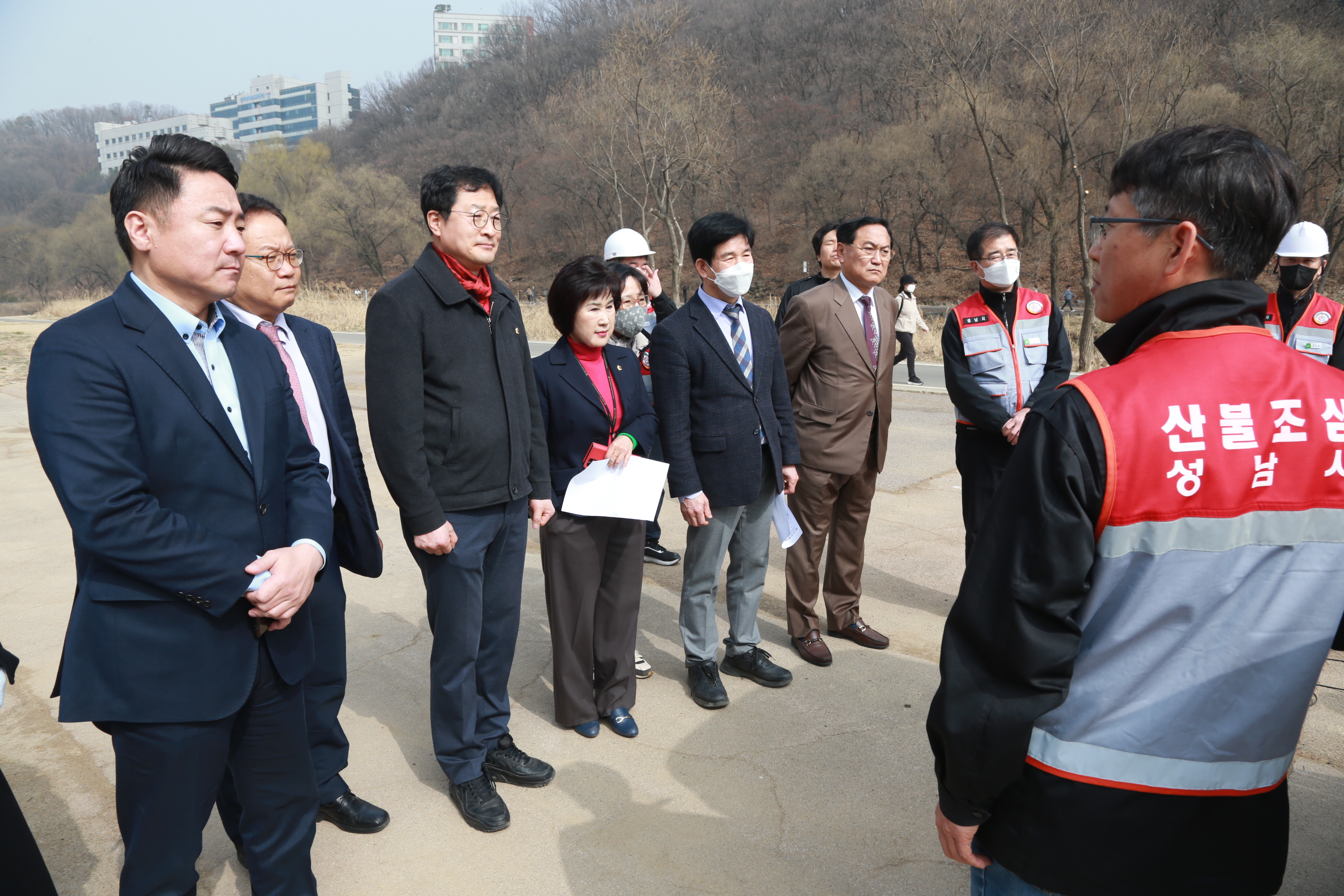 경제환경위원회 현장방문(스마트산림운영을위한 드론시연회) - 4