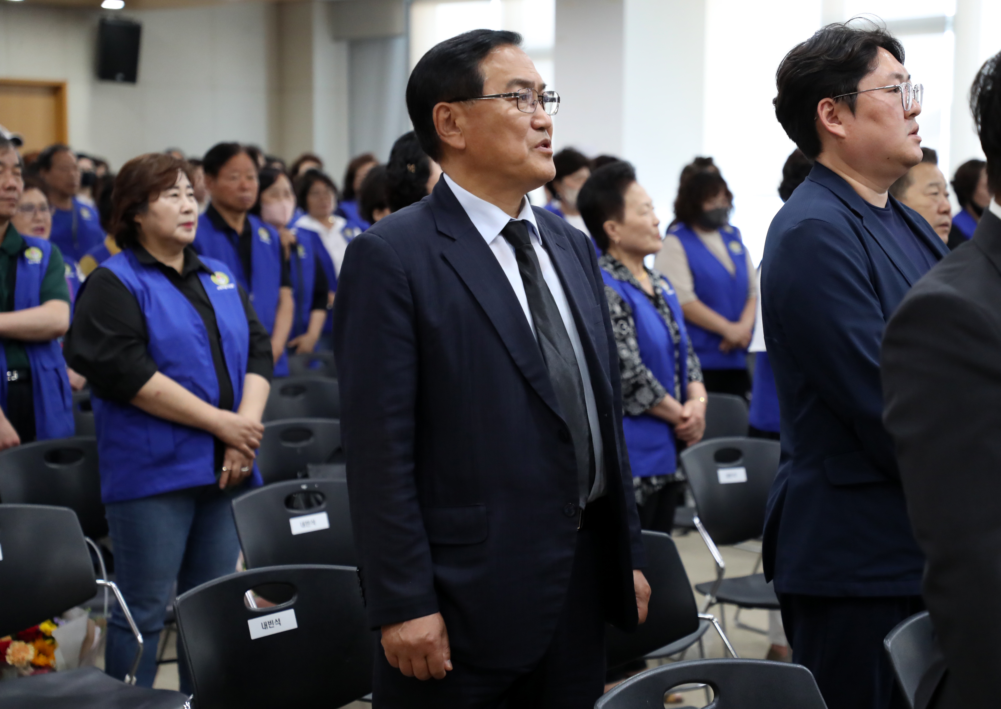 바르게살기운동 거리질서계도 결의대회 - 1