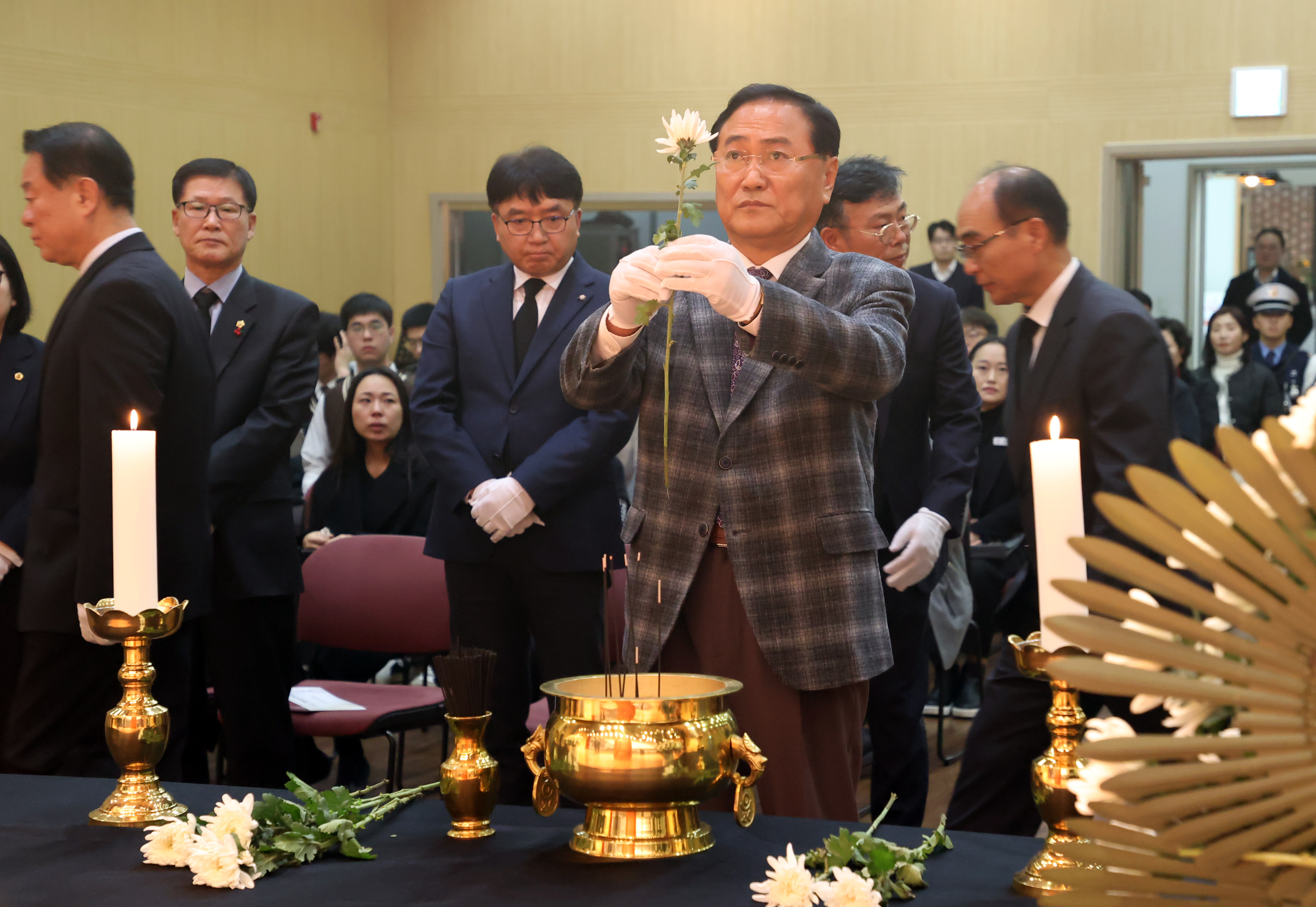 이상희 대위 순직 32주기 추모식  - 2