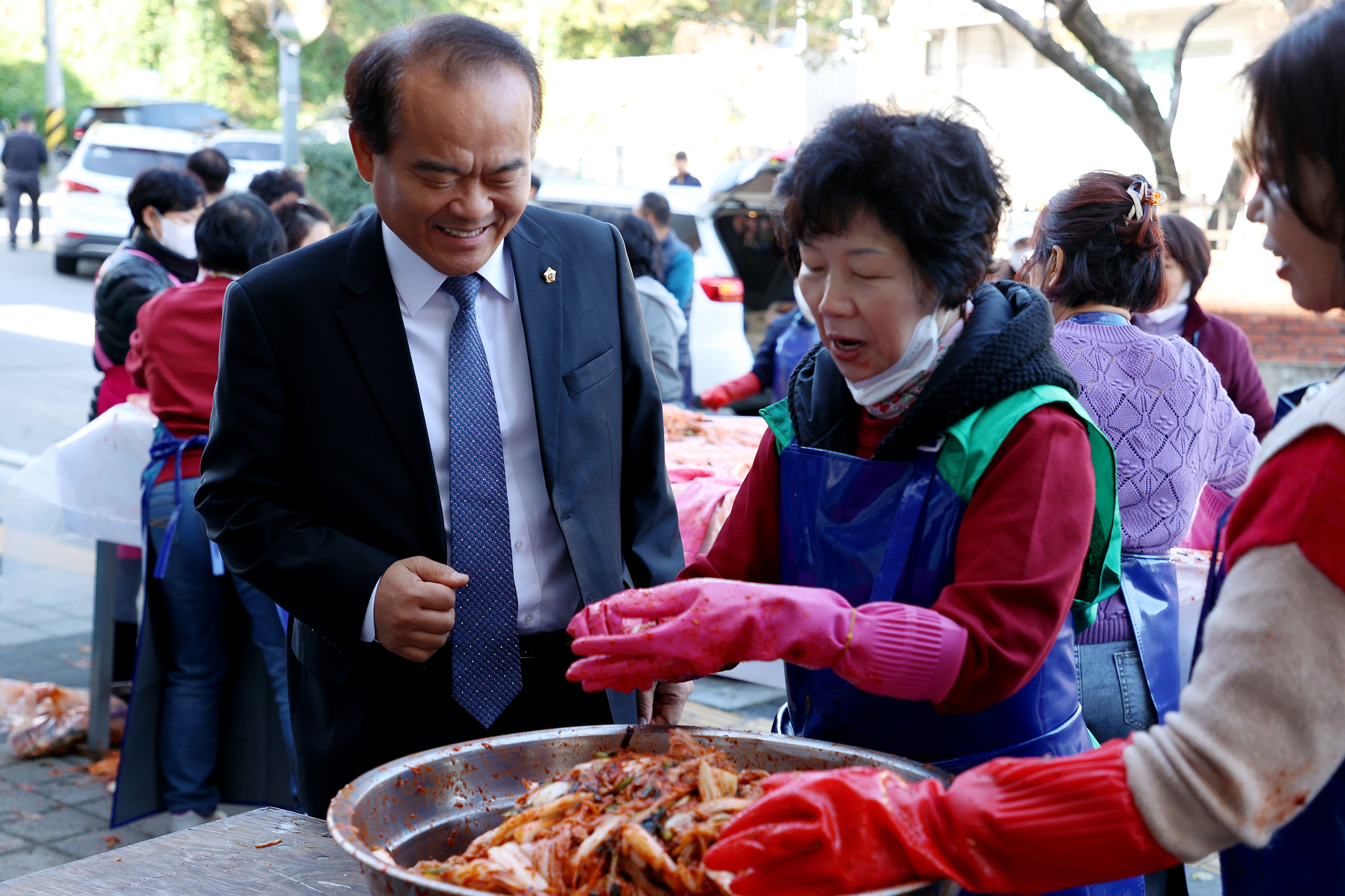 신촌동 사랑나눔 김장담그기 - 1