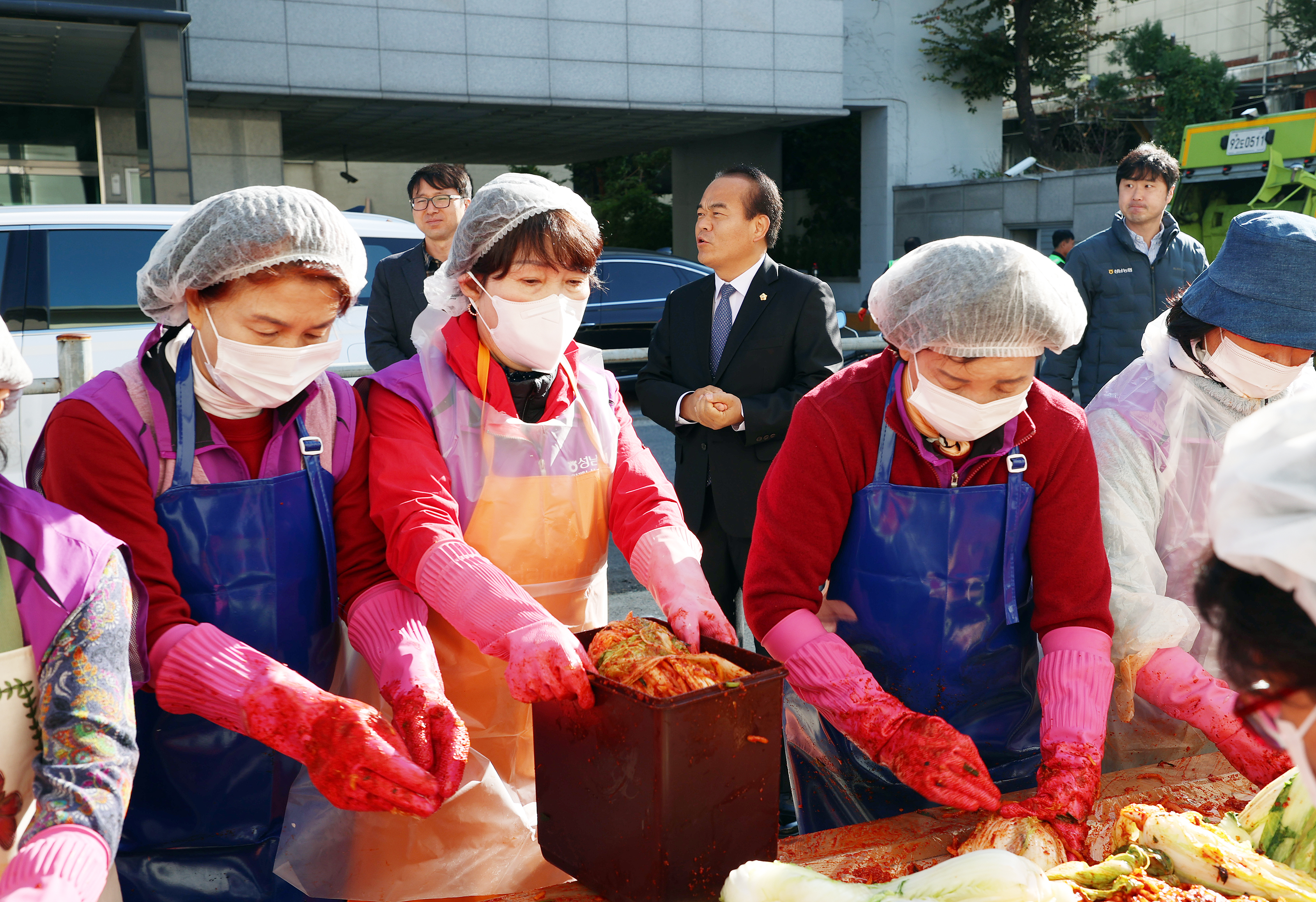 성남농협 김장담그기 행사 - 4