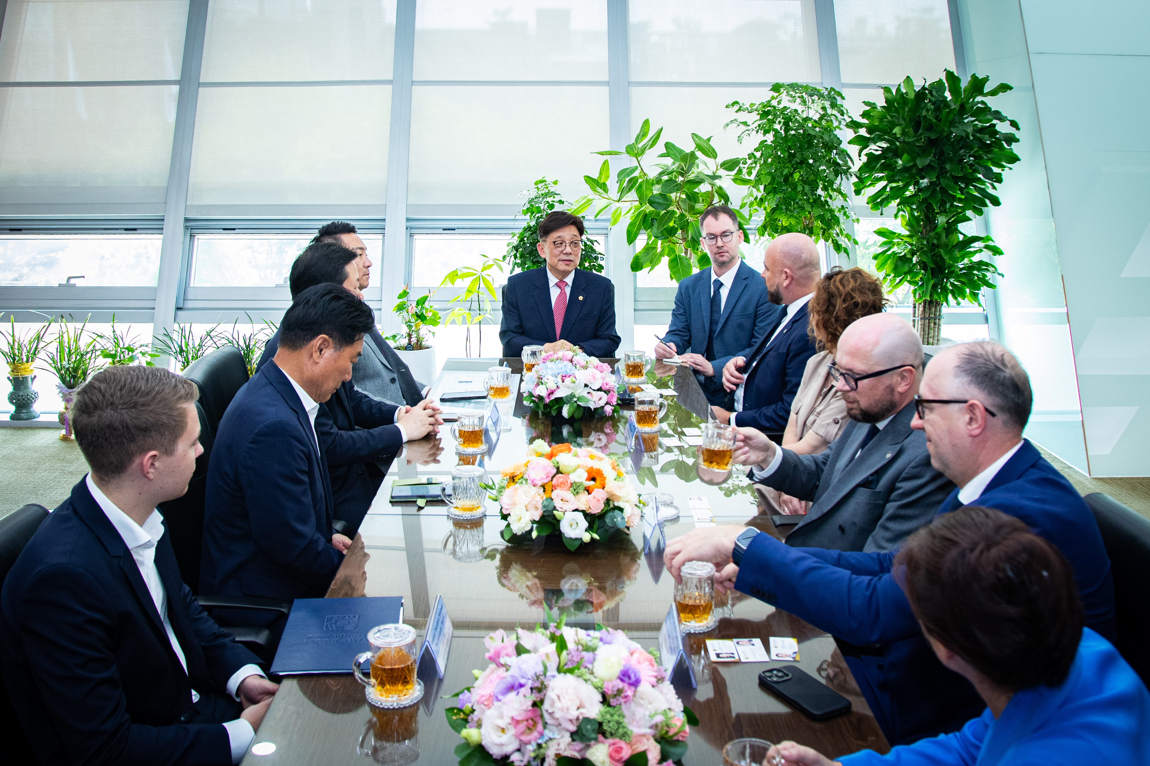 폴란드 브로츠와프시 간담회 - 1