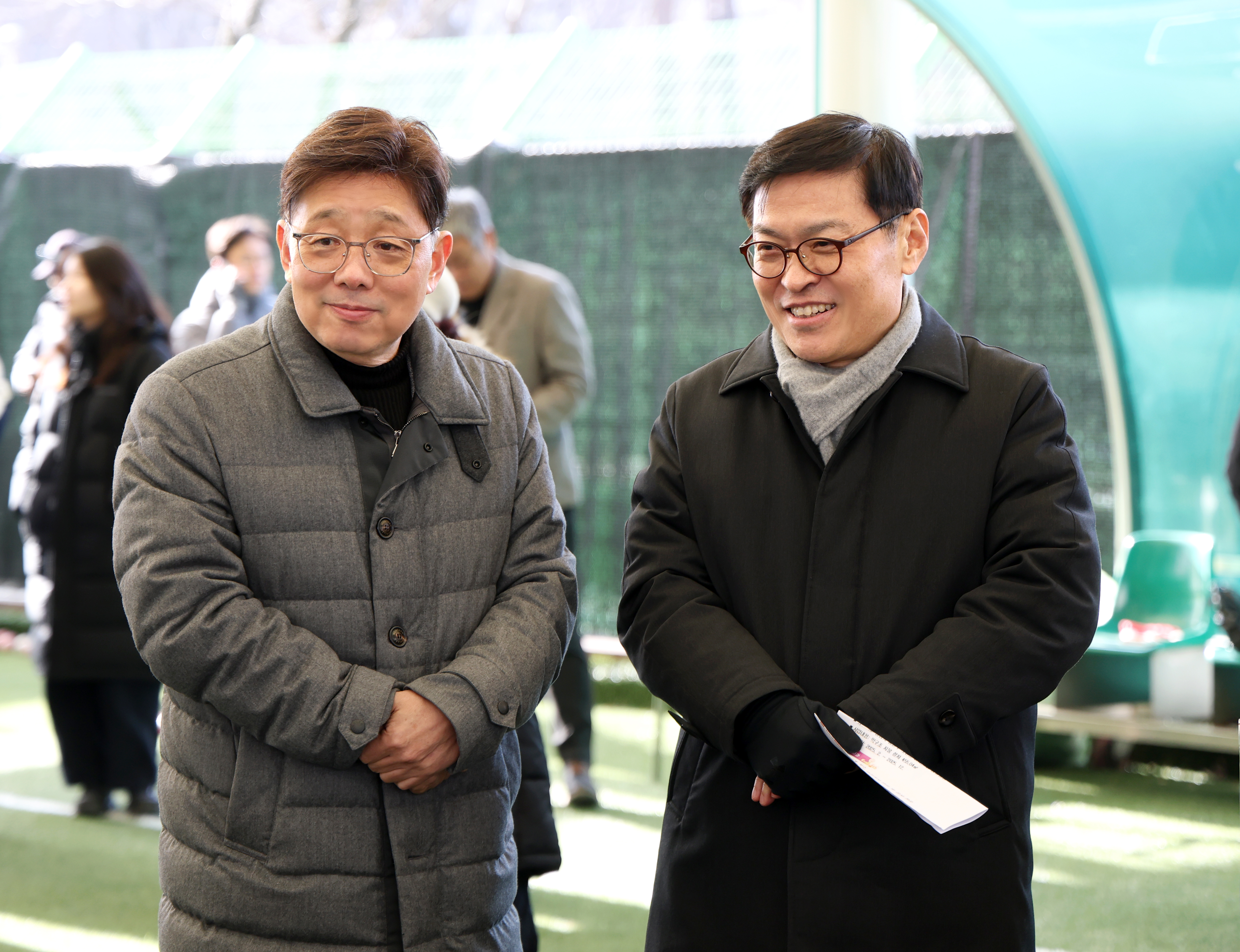 섬말공원 게이트볼장 지붕설치 준공식 - 9