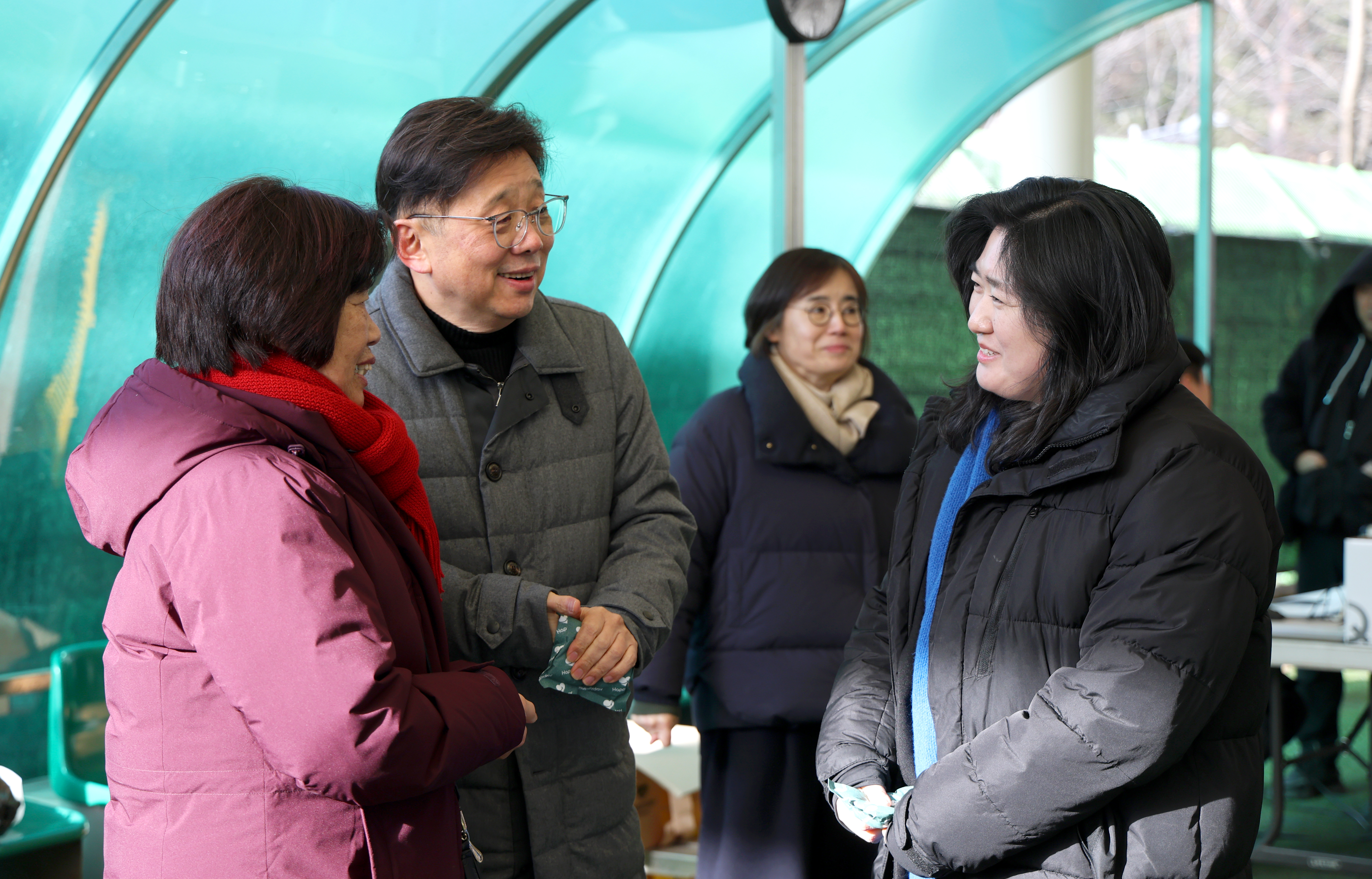 섬말공원 게이트볼장 지붕설치 준공식 - 11