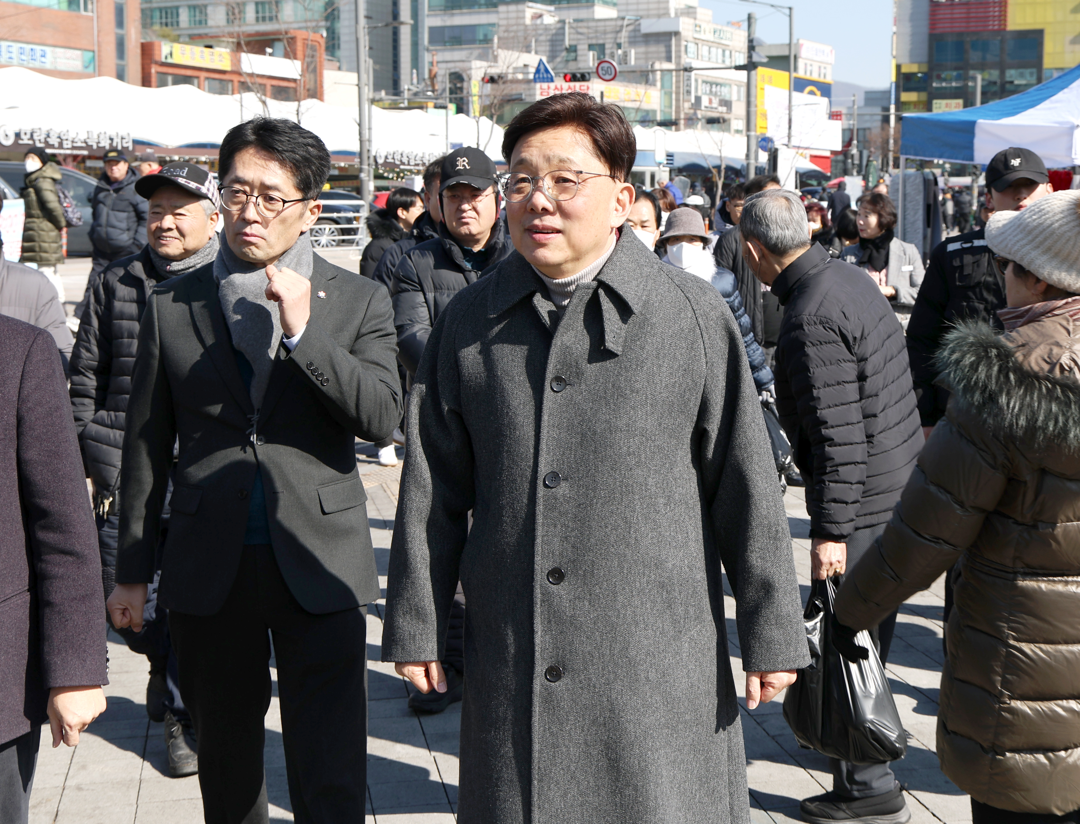 설맞이 모란5일장 전통시장 방문 - 3