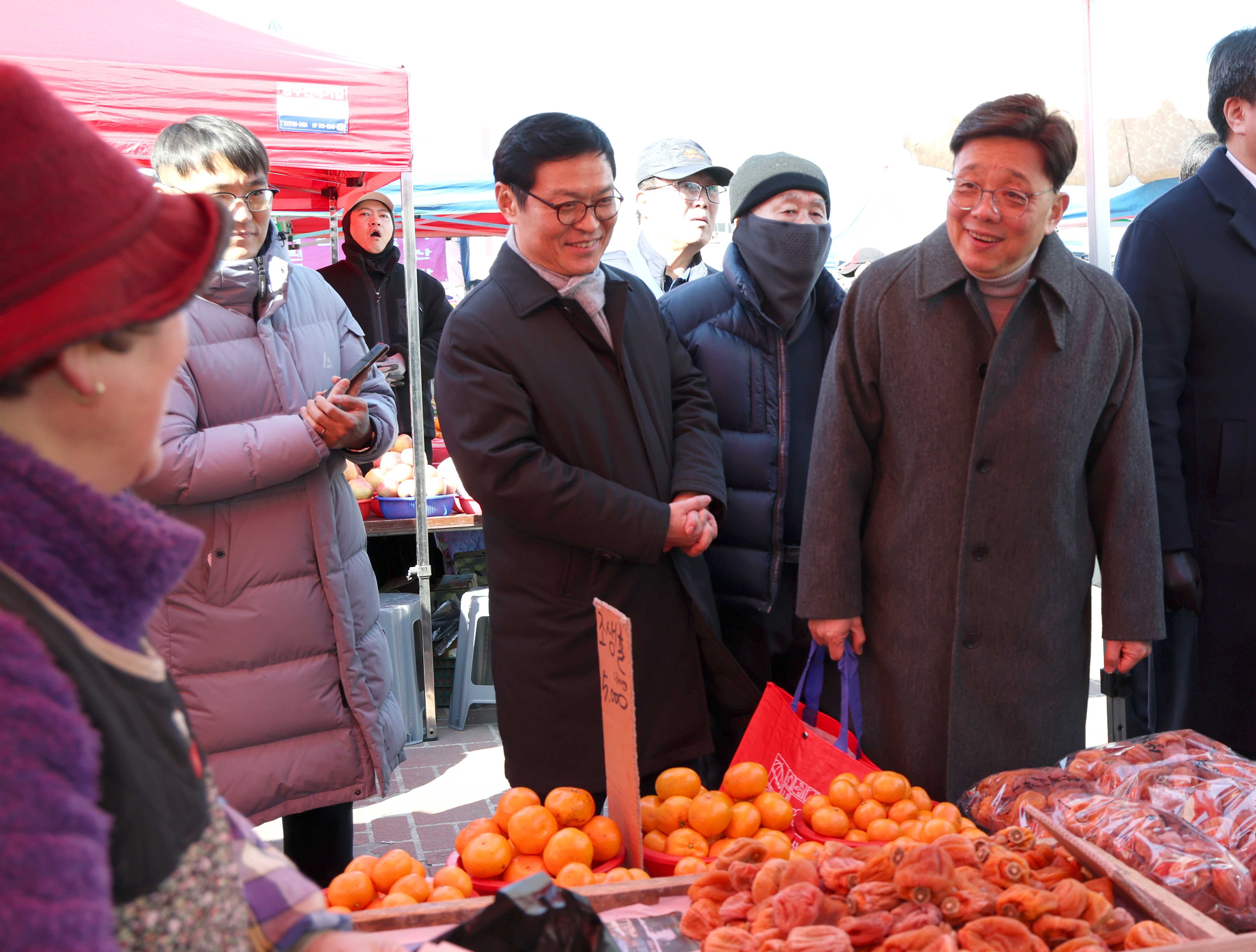 설맞이 모란5일장 전통시장 방문 - 9