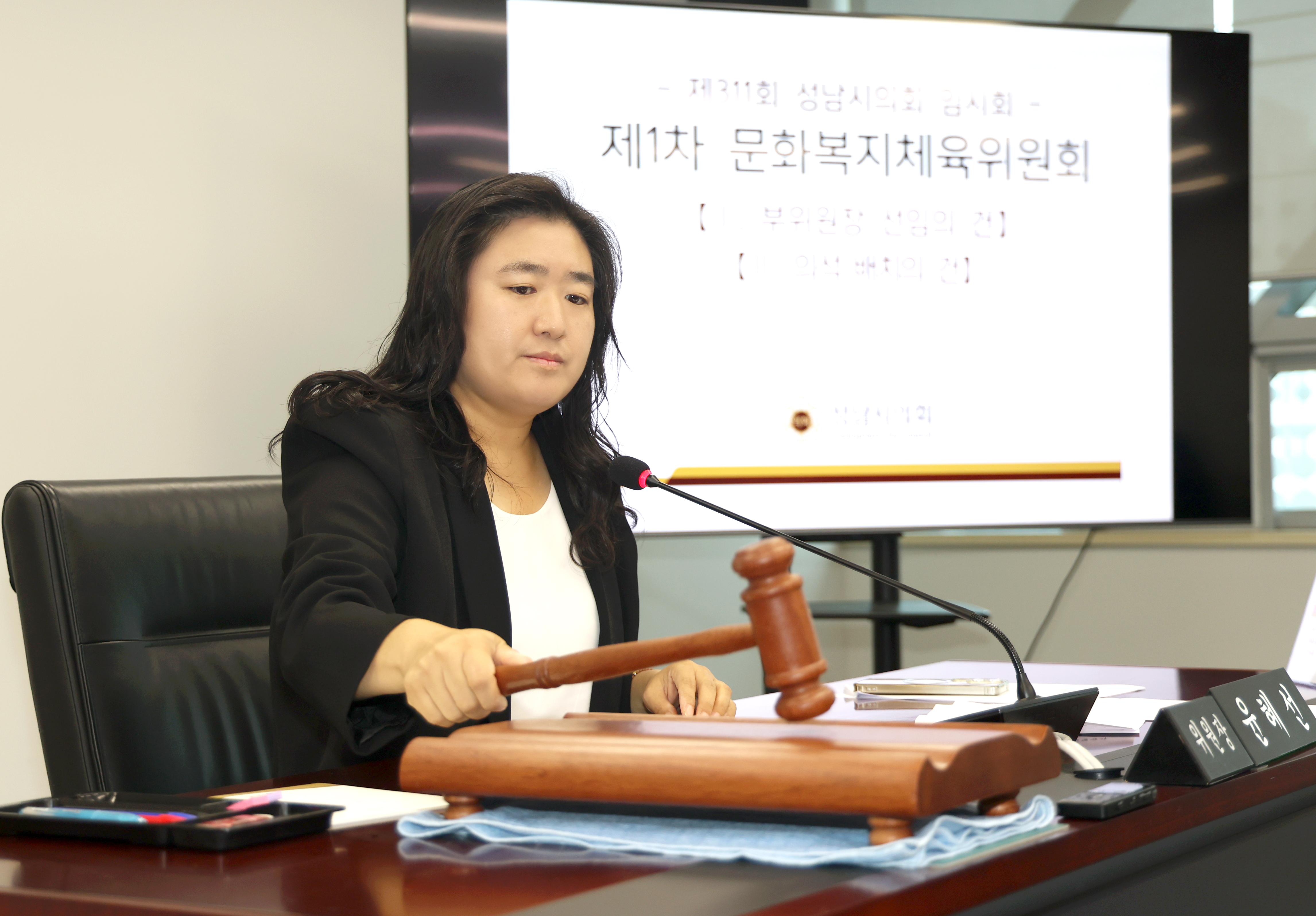 제311회 성남시의회 임시회 제1차 문화복지체육위원회 - 3