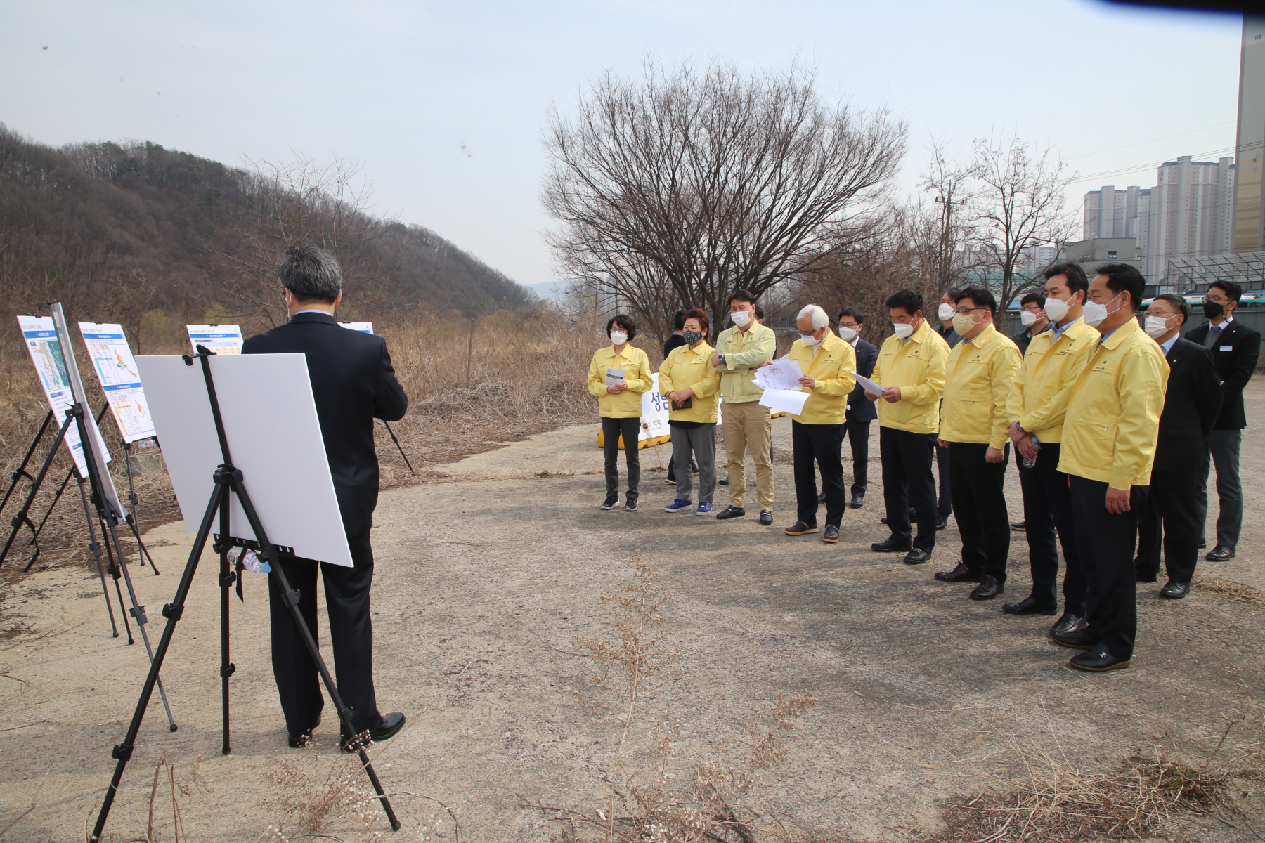 성남시의회 도시건설위원회 현장 보고회 - 성남 낙생 공공주택지구 신규 투자사업 보고회 - 1