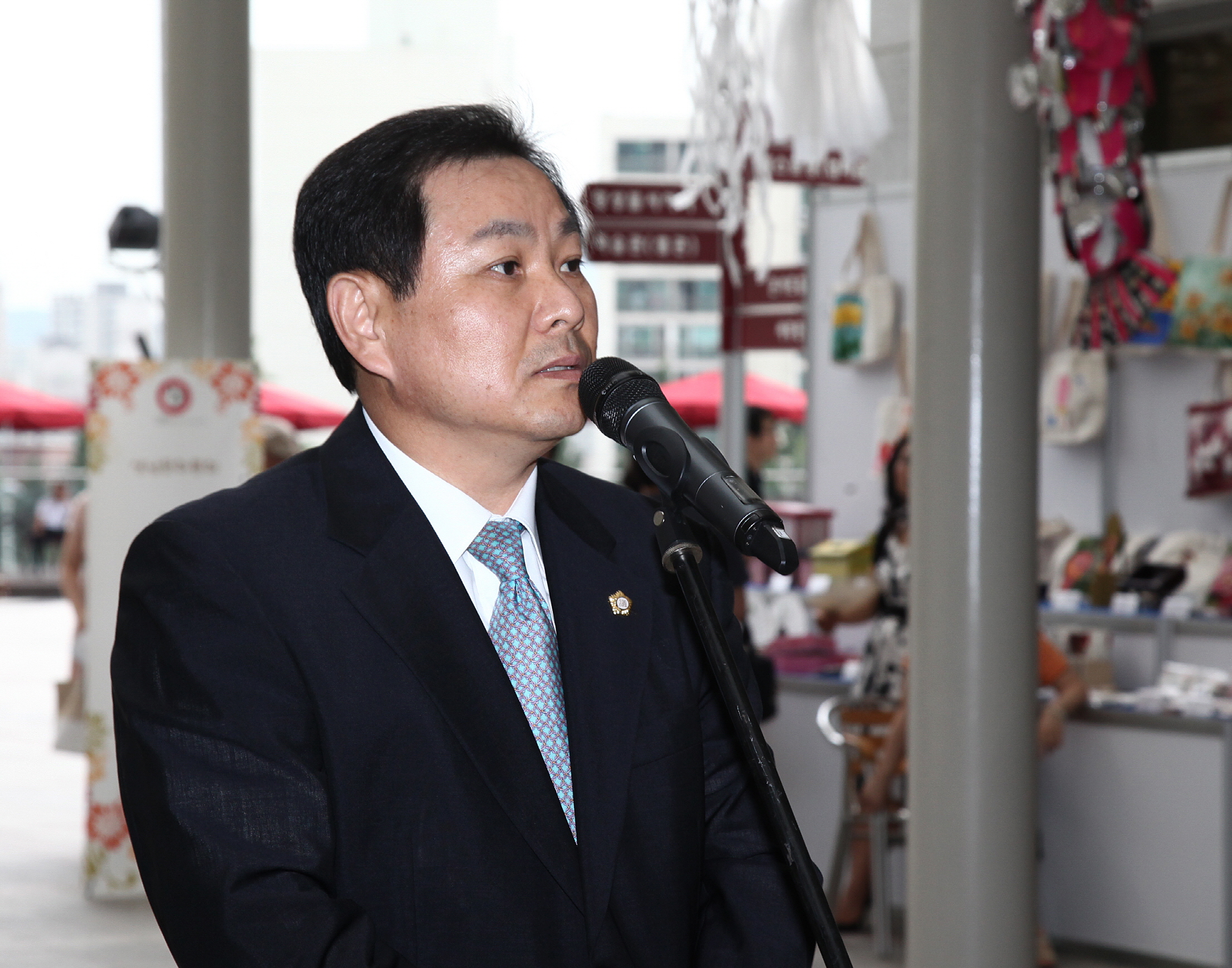 제5회 사랑방축제 참석 격려 - 2