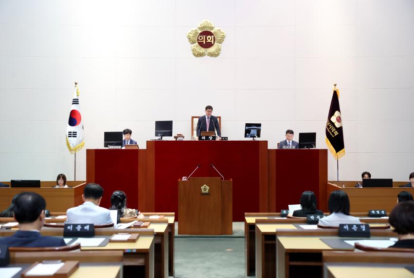 성남시의회, 제284회 임시회 개회 - 7월 14일부터 5일간 진행